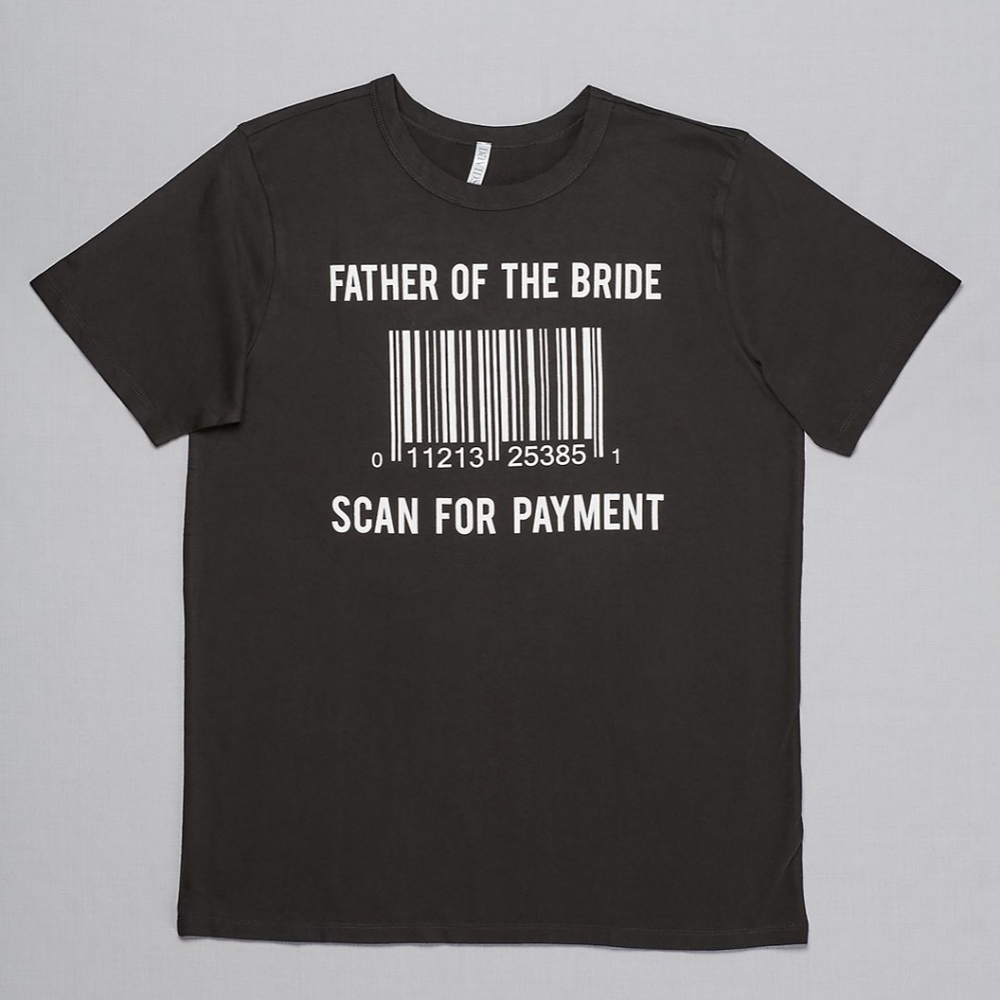 NWT DAVID'S BRIDAL Father of Bride T-Shirt. Medium